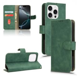 Lacné Kryty | Peňaženkové puzdro Solid zelené – Apple iPhone 16 Pro Max | Lacné Kryty