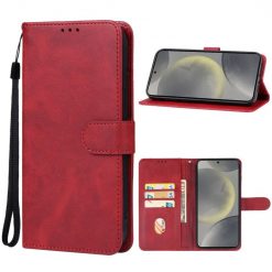 Peňaženkové puzdro Splendid case červené – Samsung Galaxy S24 FE | Lacné Kryty Lacné Kryty | Peňaženkové puzdro Splendid case červené – Samsung Galaxy S24 FE | Lacné Kryty