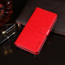 Lacné Kryty | Peňaženkové puzdro Splendid case červené – Xiaomi 14T | Lacné Kryty