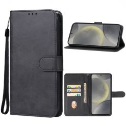 Lacné Kryty | Peňaženkové puzdro Splendid case čierne – Samsung Galaxy S24 FE | Lacné Kryty