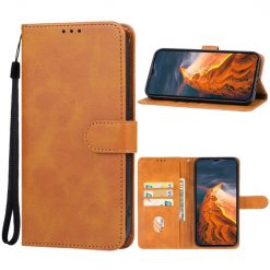 Lacné Kryty | Peňaženkové puzdro Splendid case hnedé – Oukitel WP50 | Lacné Kryty