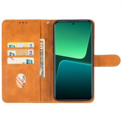 Peňaženkové puzdro Splendid case hnedé – Xiaomi 14T | Lacné Kryty Lacné Kryty | Peňaženkové puzdro Splendid case hnedé – Xiaomi 14T | Lacné Kryty
