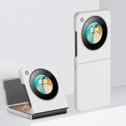 Plastový kryt Magic Color case biely – Nubia Flip 5G