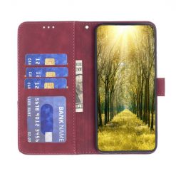 Lacné Kryty | Samsung Galaxy A16 4G/5G Knižkové puzdro Rhombus červené | Lacné Kryty