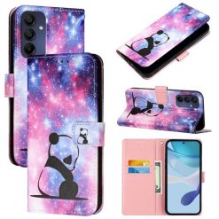 Lacné Kryty | Samsung Galaxy A16 4G/5G Knižkové puzdro Trendy Cross case Baby panda | Lacné Kryty