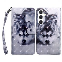Lacné Kryty | Samsung Galaxy A16 4G/5G Knižkové puzdro Trendy Cross case Husky | Lacné Kryty