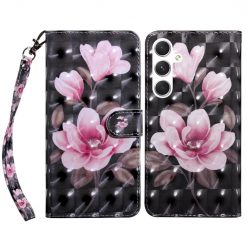 Lacné Kryty | Samsung Galaxy A16 4G/5G Knižkové puzdro Trendy Cross case Lotus | Lacné Kryty