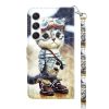 Lacné Kryty | Samsung Galaxy A16 4G/5G Knižkové puzdro Trendy Cross case Mačka a tiger | Lacné Kryty