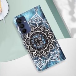 Lacné Kryty | Samsung Galaxy A16 4G/5G Knižkové puzdro Trendy Cross case Undersea mandala | Lacné Kryty