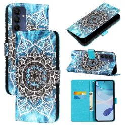 Lacné Kryty | Samsung Galaxy A16 4G/5G Knižkové puzdro Trendy Cross case Undersea mandala | Lacné Kryty