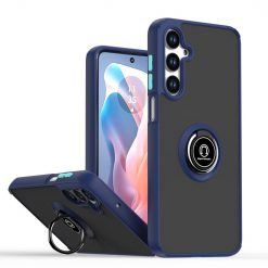 Lacné Kryty | Samsung Galaxy A16 4G/5G Odolný kryt Shadow Ring case tmavomodrý | Lacné Kryty