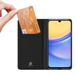Lacné Kryty | Samsung Galaxy A16 4G/5G Peňaženkové puzdro Dux Ducis Skin Pro čierne | Lacné Kryty