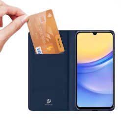 Samsung Galaxy A16 4G/5G Peňaženkové puzdro Dux Ducis Skin Pro modré | Lacné Kryty Lacné Kryty | Samsung Galaxy A16 4G/5G Peňaženkové puzdro Dux Ducis Skin Pro modré | Lacné Kryty