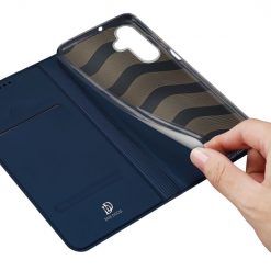 Samsung Galaxy A16 4G/5G Peňaženkové puzdro Dux Ducis Skin Pro modré | Lacné Kryty Lacné Kryty | Samsung Galaxy A16 4G/5G Peňaženkové puzdro Dux Ducis Skin Pro modré | Lacné Kryty