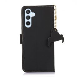 Lacné Kryty | Samsung Galaxy A16 4G/5G Peňaženkové puzdro RFID Leather case čierne | Lacné Kryty