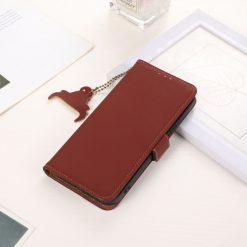Samsung Galaxy A16 4G/5G Peňaženkové puzdro RFID Leather case hnedé | Lacné Kryty Lacné Kryty | Samsung Galaxy A16 4G/5G Peňaženkové puzdro RFID Leather case hnedé | Lacné Kryty
