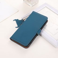 Lacné Kryty | Samsung Galaxy A16 4G/5G Peňaženkové puzdro RFID Leather case modré | Lacné Kryty