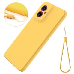 Zadný kryt Candy Case žltý – Motorola Moto G55 5G | Lacné Kryty Lacné Kryty | Zadný kryt Candy Case žltý – Motorola Moto G55 5G | Lacné Kryty
