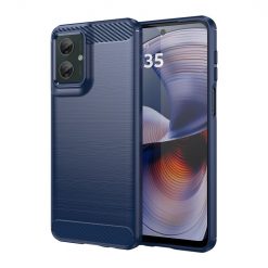 Lacné Kryty | Zadný kryt Carbon modrý – Motorola Moto G55 5G | Lacné Kryty