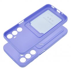Lacné Kryty | Samsung Galaxy A16 4G/5G Zadný kryt Card Case fialový | Lacné Kryty