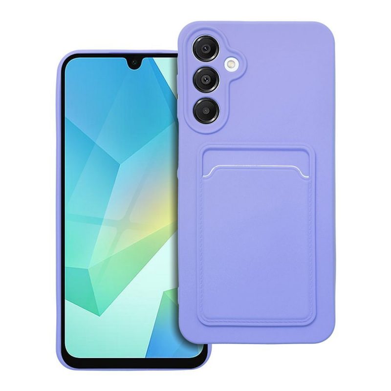 Lacné Kryty | Samsung Galaxy A16 5G Zadný kryt Card Case fialový