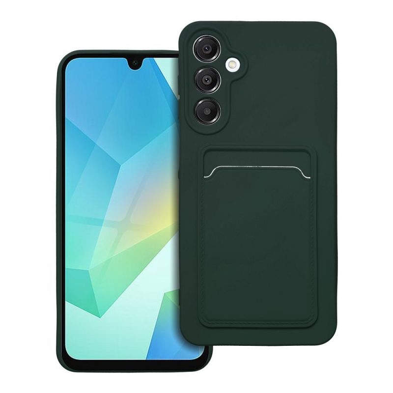 Lacné Kryty | Samsung Galaxy A16 5G Zadný kryt Card Case zelený