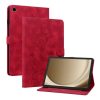Knižkové puzdro Embossing Pattern Ľalia fialové – Samsung Galaxy Tab A9+ / A11+ | Lacné Kryty Lacné Kryty | Knižkové puzdro Embossing Pattern Ľalia fialové – Samsung Galaxy Tab A9+ / A11+ | Lacné Kryty