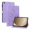 Knižkové puzdro Embossing Pattern Ľalia ružové – Samsung Galaxy Tab A9+ / A11+ | Lacné Kryty Lacné Kryty | Knižkové puzdro Embossing Pattern Ľalia ružové – Samsung Galaxy Tab A9+ / A11+ | Lacné Kryty