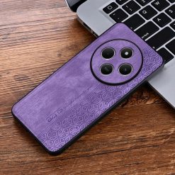 Lacné Kryty | Kryt AZNS Embossed Skin case fialový – Xiaomi Redmi 14C / Poco C75 | Lacné Kryty