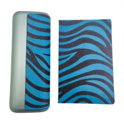 Lacné Kryty | Obal Trendy case Modrá zebra – IQOS ILUMA PRIME | Lacné Kryty