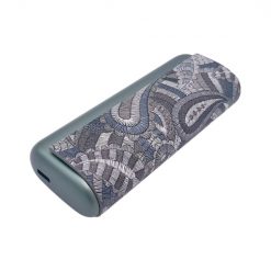 Lacné Kryty | Obal Trendy case Sivé kvety – IQOS ILUMA PRIME | Lacné Kryty