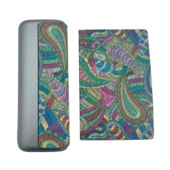 Lacné Kryty | Obal Trendy case Zelené kvety – IQOS ILUMA PRIME | Lacné Kryty
