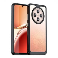 Ochranný kryt Colorful Acrylic case čierny – Oppo Reno 12 FS