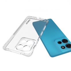 Lacné Kryty | Ochranný kryt Enkay Shockproof Slim case transparentný – Motorola Moto G75 5G | Lacné Kryty
