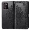 Lacné Kryty | Peňaženkové puzdro Embossing Pattern Mandala Flower fialové – HMD Skyline | Lacné Kryty