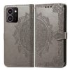 Lacné Kryty | Peňaženkové puzdro Embossing Pattern Mandala Flower fialové – HMD Skyline | Lacné Kryty