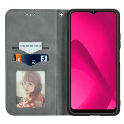 Lacné Kryty | Peňaženkové puzdro Posh magnetic case sivé – HMD Skyline | Lacné Kryty