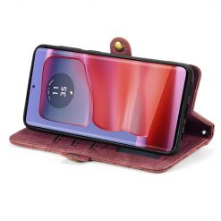 Lacné Kryty | Peňaženkové puzdro Purse case červené – Motorola Moto G75 5G | Lacné Kryty