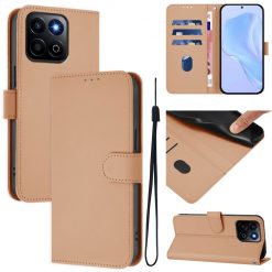 Lacné Kryty | Peňaženkové puzdro Solid béžové – Honor 200 Smart | Lacné Kryty