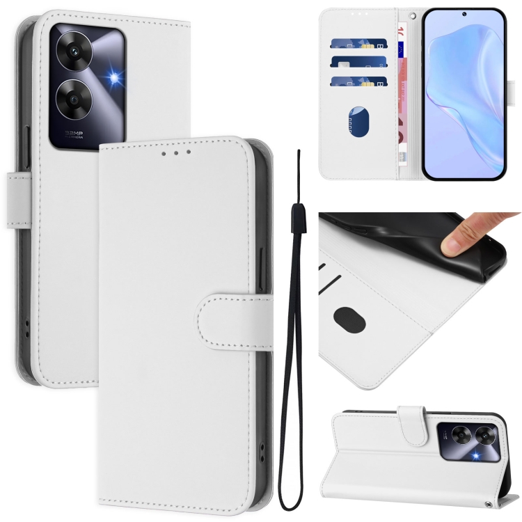Peňaženkové puzdro Solid biele – Realme Note 60 | Lacné Kryty Lacné Kryty | Peňaženkové puzdro Solid biele – Realme Note 60 | Lacné Kryty