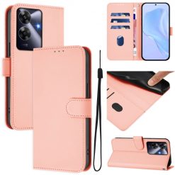 Lacné Kryty | Peňaženkové puzdro Solid bledoružové – Realme Note 60 | Lacné Kryty