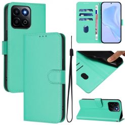 Peňaženkové puzdro Solid bledozelené – Honor 200 Smart | Lacné Kryty Lacné Kryty | Peňaženkové puzdro Solid bledozelené – Honor 200 Smart | Lacné Kryty