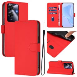 Lacné Kryty | Peňaženkové puzdro Solid červené – Realme Note 60 | Lacné Kryty