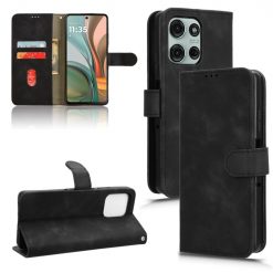 Lacné Kryty | Peňaženkové puzdro Solid čierne – Motorola Moto G75 5G | Lacné Kryty