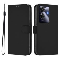 Lacné Kryty | Peňaženkové puzdro Solid čierne – Realme Note 60 | Lacné Kryty
