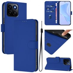 Lacné Kryty | Peňaženkové puzdro Solid modré – Honor 200 Smart | Lacné Kryty