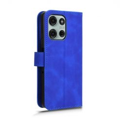 Lacné Kryty | Peňaženkové puzdro Solid modré – Motorola Moto G75 5G | Lacné Kryty
