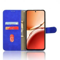 Peňaženkové puzdro Solid modré – Oppo Reno 12 FS | Lacné Kryty Lacné Kryty | Peňaženkové puzdro Solid modré – Oppo Reno 12 FS | Lacné Kryty