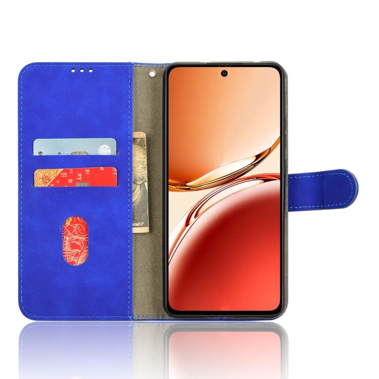 Peňaženkové puzdro Solid modré – Oppo Reno 12 FS | Lacné Kryty Lacné Kryty | Peňaženkové puzdro Solid modré – Oppo Reno 12 FS | Lacné Kryty