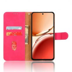 Lacné Kryty | Peňaženkové puzdro Solid ružové – Oppo Reno 12 FS | Lacné Kryty